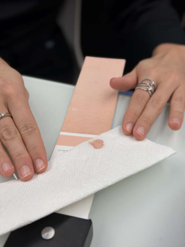 Pigment kleurmatching
