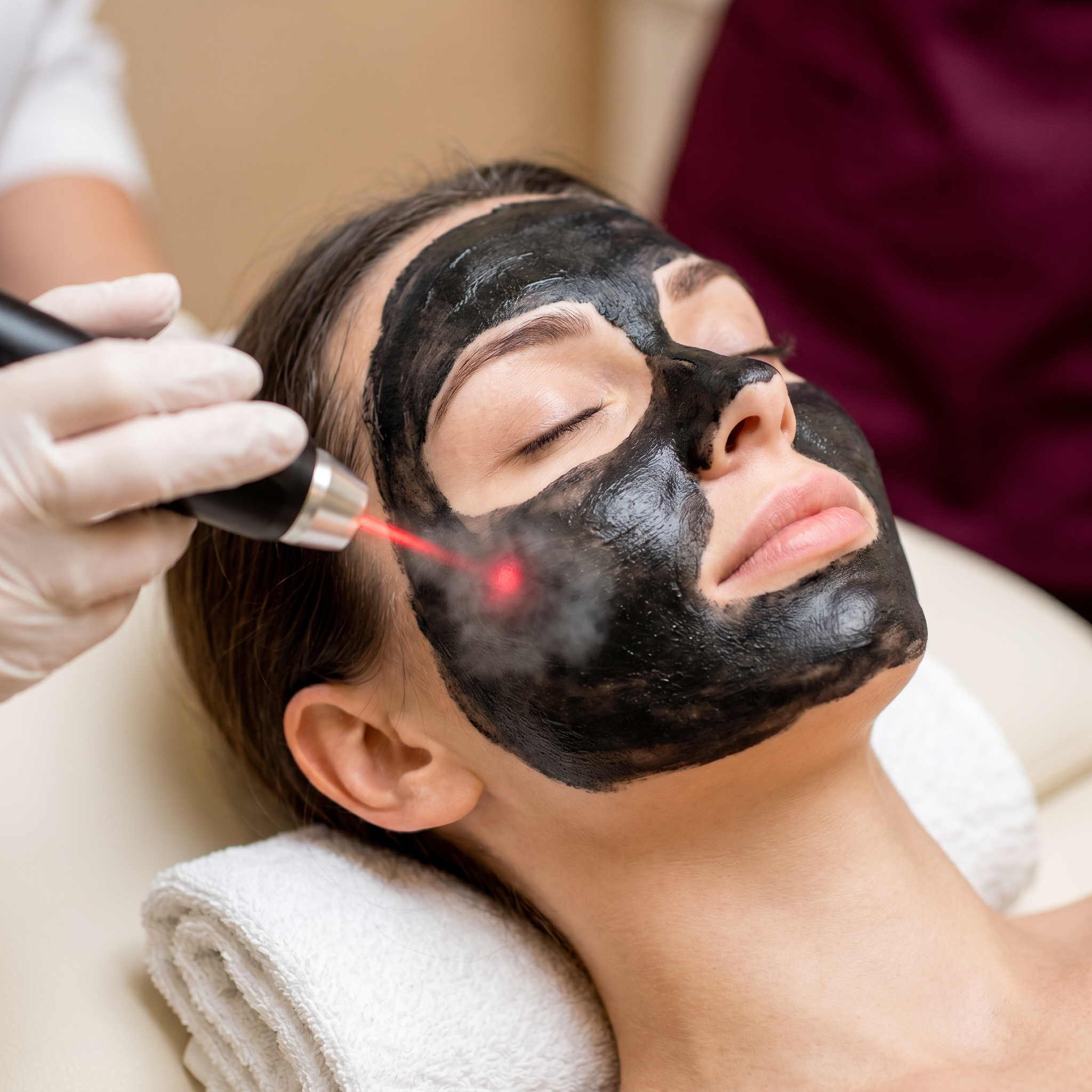 Carbon Peeling behandeling met laser bij Derma Art